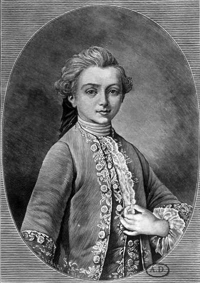 Ritratto di André Chénier da Unknown artist