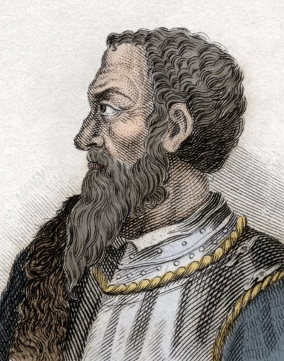 Ritratto di Andrea Doria (1466-1560), condottiero italiano da Unknown artist