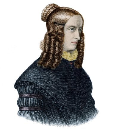 Ritratto di Annette von Droste-Hulshoff (Droste Hulshoff) (1797-1848) scrittrice e poetessa inglese da Unknown artist