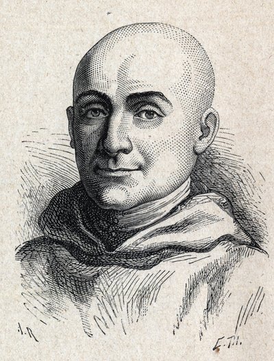 Ritratto di Antoine Christophe Gerle (1736-1801) religioso francese da Unknown artist