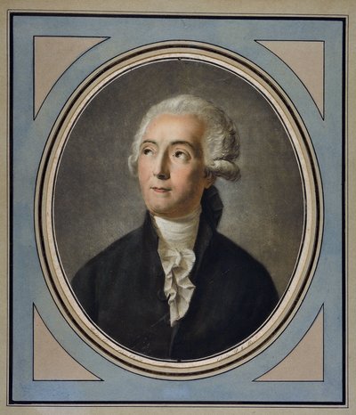 Ritratto di Antoine Laurent de Lavoisier (1743-1794), chimico francese da Unknown artist