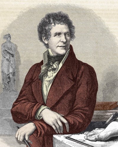 Ritratto di Antonio Canova (1757-1822) da Unknown artist