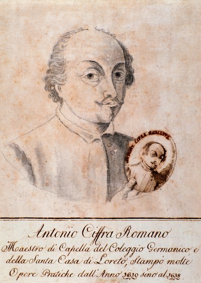 Ritratto di Antonio Cifra da Unknown artist