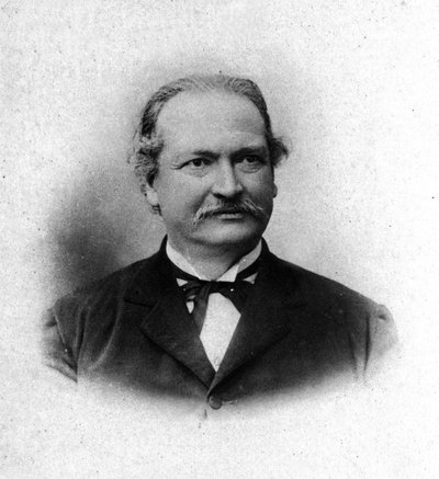 Ritratto di Antonio Pacinotti, fisico italiano (1841-1912). da Unknown artist