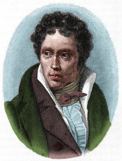 Ritratto di Arthur Schopenhauer, filosofo tedesco (1788-1860) da Unknown artist