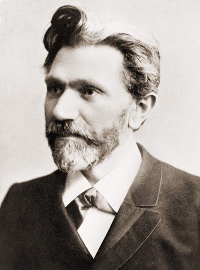 Ritratto di August Bebel (1840-1913), politico tedesco da Unknown artist