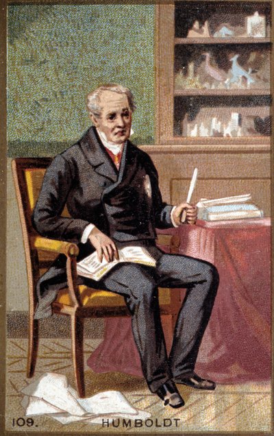 Ritratto del Barone Alexander Von Humboldt da Unknown artist