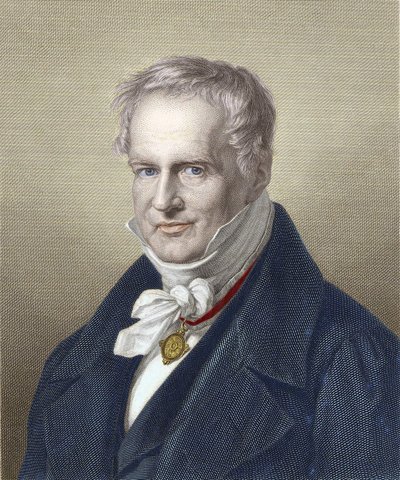 Ritratto del Barone Alexander Von Humboldt da Unknown artist