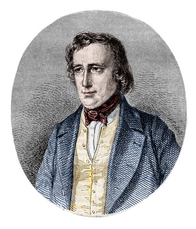 Ritratto del Barone Taylor (Isidore Justin Severin Taylor, detto) (1789-1879), drammaturgo e filantropo francese. da Unknown artist