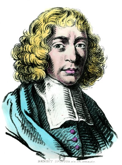 Ritratto di Baruch de Spinoza, filosofo olandese da Unknown artist
