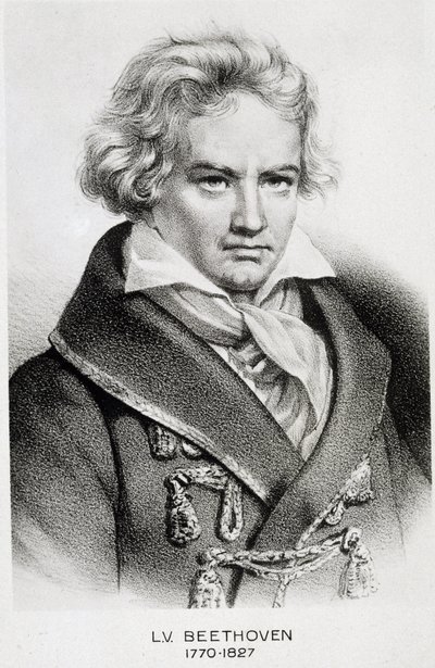 Ritratto di Beethoven (1770 - 1827) da Unknown artist