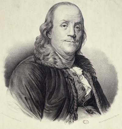Ritratto di Benjamin Franklin da Unknown artist
