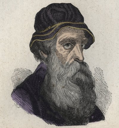 Ritratto di Benvenuto Cellini, scultore, orafo e autore del Rinascimento italiano 1500-1571 da Unknown artist