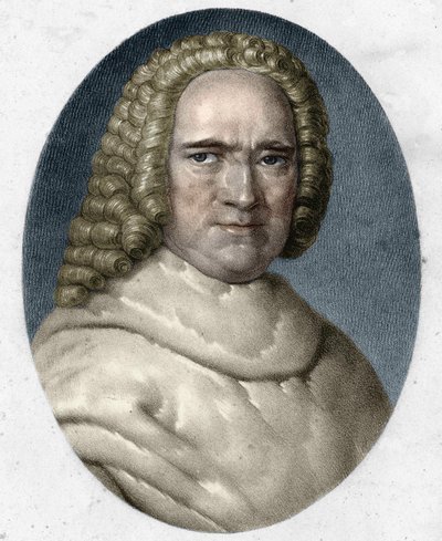 Ritratto di Bernard de Jussieu (1699-1777), botanico francese da Unknown artist