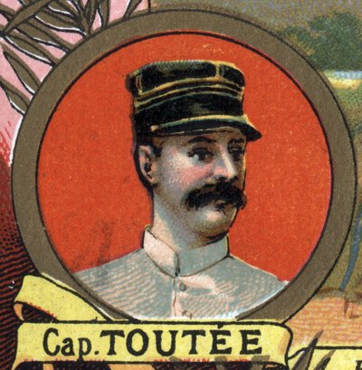 Ritratto del capitano Toutee, esploratore francese da Unknown artist