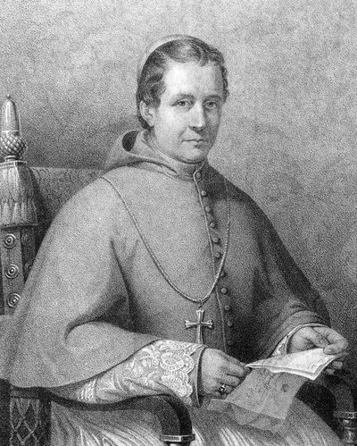 Ritratto del Cardinale Giovanni Maria Mastai Ferretti (1792-1878), Papa Pio IX dal 1846 al 1878 da Unknown artist