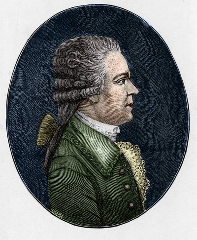 Ritratto di Carl [Karl] Ditters von Dittersdorf (1739-1799), compositore austriaco da Unknown artist