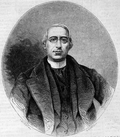 Ritratto di Carlo Passaglia (1812-1887), uomo di chiesa italiano, sostenitore dell