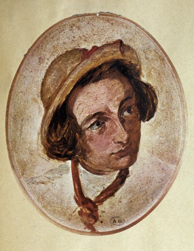 Ritratto di Charles Dickens giovane, ca. 1840 da Unknown artist