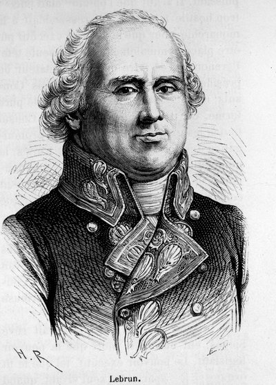 Ritratto di Charles Francois Lebrun (1739-1824), politico francese da Unknown artist