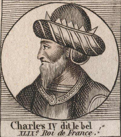 Ritratto di Carlo IV il Bello da Unknown