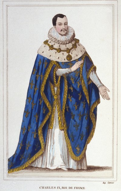 Ritratto di Carlo IX (1550-1574), Re di Francia da Unknown artist