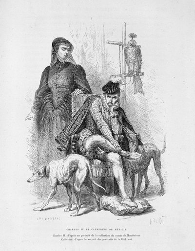 Ritratto di Carlo IX e Caterina de
