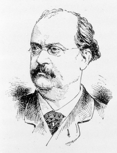 Ritratto di Charles Lecocq (1832 - 1918), compositore francese da Unknown artist