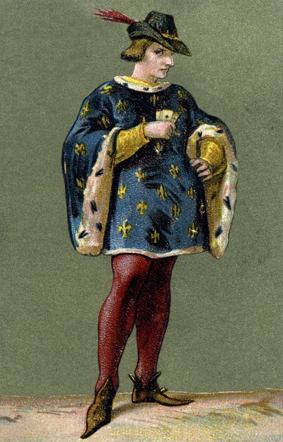 Ritratto di Carlo VI (1368-1422), Re di Francia da Unknown artist