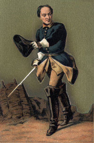 Ritratto di Carlo XII (1682 - 1718), Re di Svezia da Unknown artist