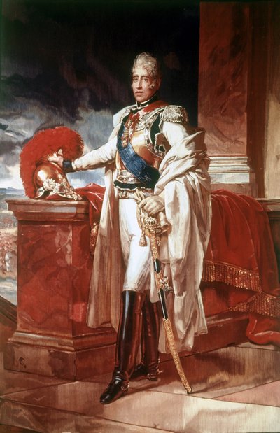 Ritratto di Carlo X (1757 - 1836), Re di Francia dal 1824 al 1830. Museo di Capodimonte, Napoli. da Unknown artist