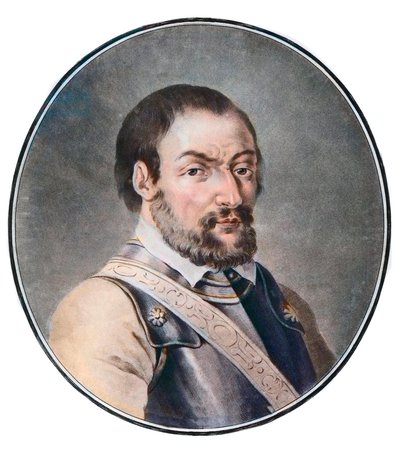 Ritratto del Cavaliere di Bayard (Pierre Terrail, signore di Bayard) (1475-1524), soldato francese da Unknown artist