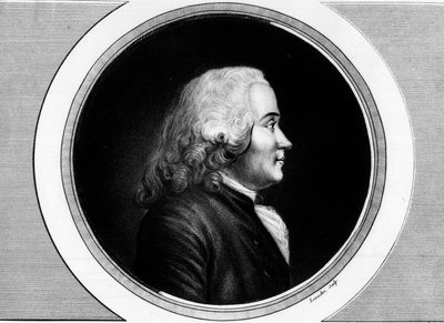 Ritratto di Chrétien Guillaume de Malesherbes (1721-1794). Incisione in "Collezione completa di dipinti storici della rivoluzione francese, in tre volumi." 1804. da Unknown artist
