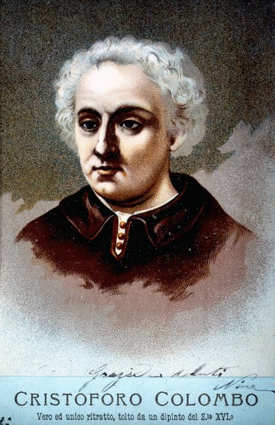 Ritratto di Cristoforo Colombo da Unknown artist