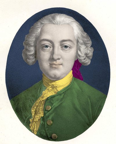 Ritratto di Claude Adrien Helvétius (1715 - 1771) filosofo francese da Unknown artist
