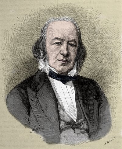 Ritratto di Claude Bernard (1813 - 1878) fisiologo francese da Unknown artist