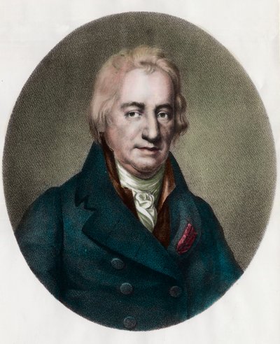 Ritratto di Claude Berthollet (1748 - 1822) chimico francese. Incisione del XIX secolo da Unknown artist
