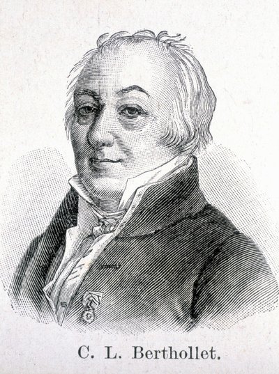 Ritratto di Claude Louis Comte Berthollet (1748 - 1822) chimico francese da Unknown artist