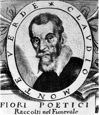 Ritratto di Claudio Monteverdi (1567 - 1643) dal frontespizio di Fiori poetici raccolti nel funerale del molto illustrious e molto reverendo Signor Claudio Monteverdi, pubblicato a Venezia nel 1644. da Unknown artist