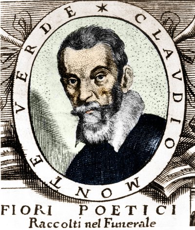 Ritratto di Claudio Monteverdi dopo il frontespizio di Fiori poetici raccolti nel funerale del molto illustre e molto reverendo Signor Claudio Monteverdi, pubblicato a Venezia nel 1644 da Unknown artist