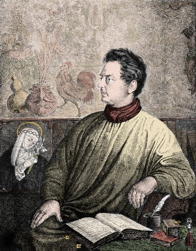 Ritratto di Clemens Brentano (1778-1842), scrittore e poeta tedesco da Unknown artist