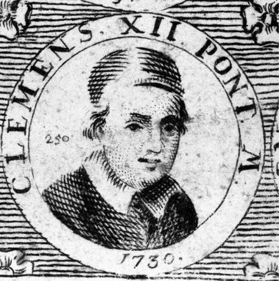 Ritratto di Clemente XII (1652 - 1740) da Unknown artist