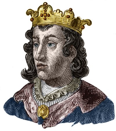 Ritratto di Clotario III (652 - 673), re di Neustria e Borgogna da Unknown artist