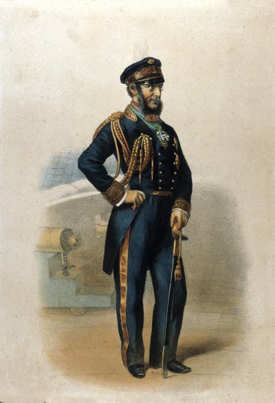 Ritratto del Conte Carlo di Persano Pellion (1806-1883), patriota dell