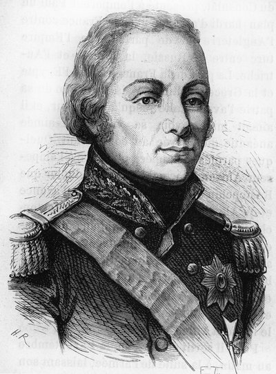 Ritratto del conte Rostopchine (1765 - 1826). Incisione della fine del XIX secolo in "Histoire de France" di H. Martin da Unknown artist