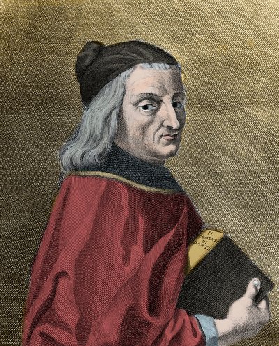 Ritratto di Cristoforo Landino, umanista italiano da Unknown artist