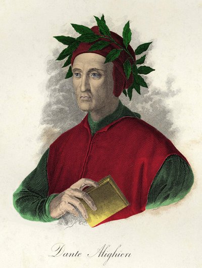 Ritratto di Dante (1265-1321) da Unknown artist