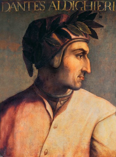 Ritratto di Dante Alighieri (1265-1321) da Unknown artist