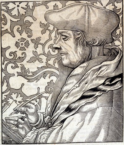 Ritratto di Didier Erasme da Unknown
