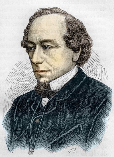 Ritratto di Disraeli Benjamin (Lord Beaconsfield) da Unknown artist